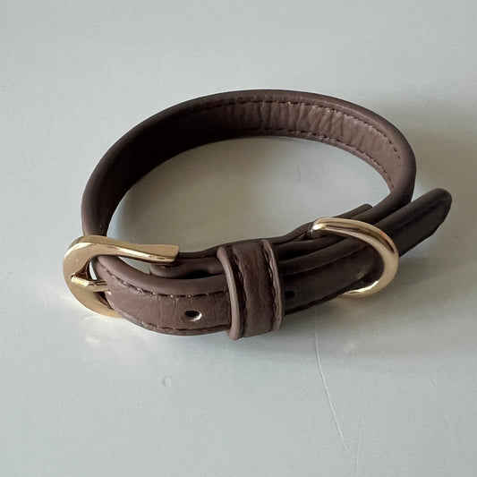 Hundhalsband Mocha